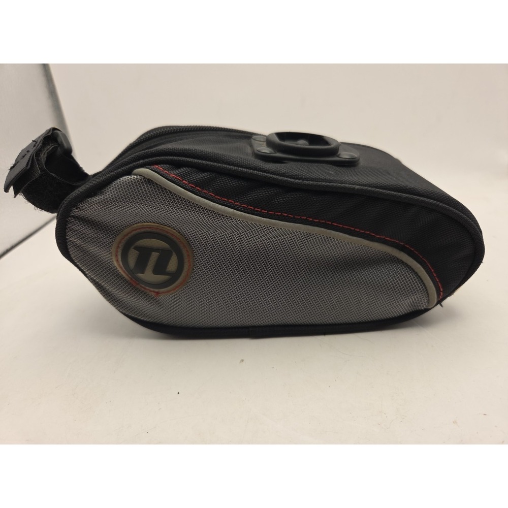 Novara Reflective Medium Wedge Bicycle Under Seat Bag 8X4X4 - Nice Ready to Use